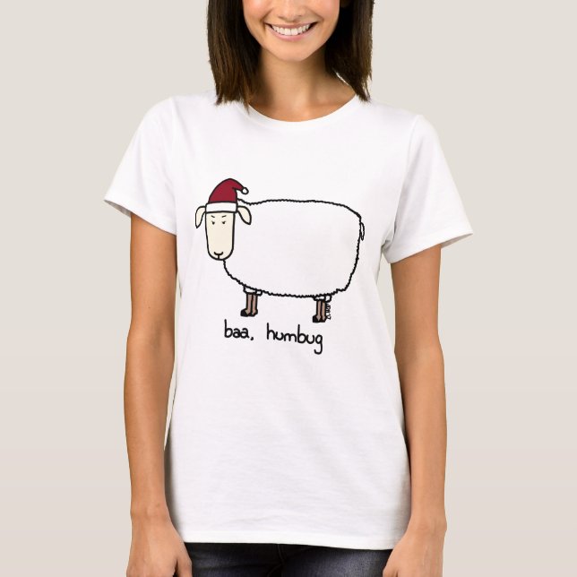 baa humbug T-Shirt (Front)