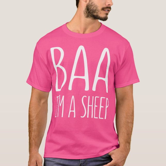 Baa I'M A Sheep T-Shirt (Front)