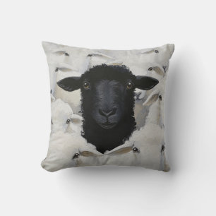 Baa-tle of Individuality Cushion