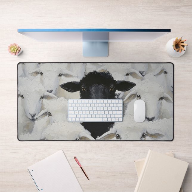 Baa-tle of Individuality Desk Mat (Office 1)