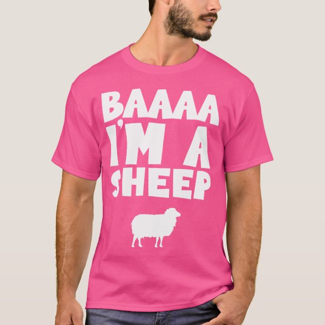 Baaaa I'M A Sheep T-Shirt (Front)