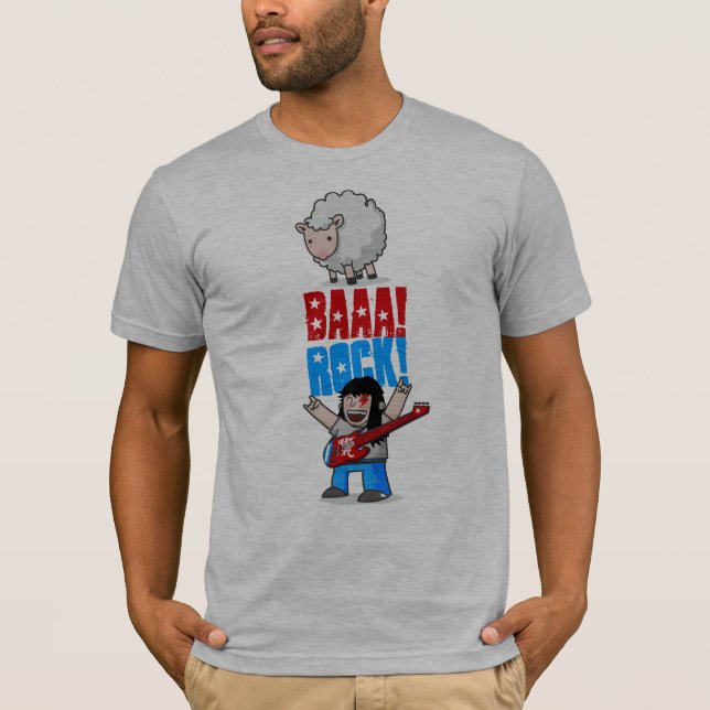 Baaaa.... Rock! T-Shirt (Front)