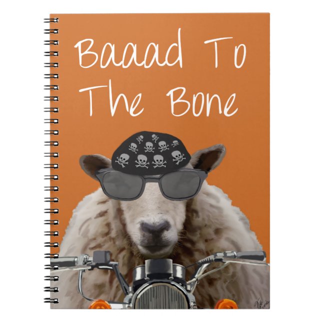 Baaad To the Bone 2 Notebook (Front)