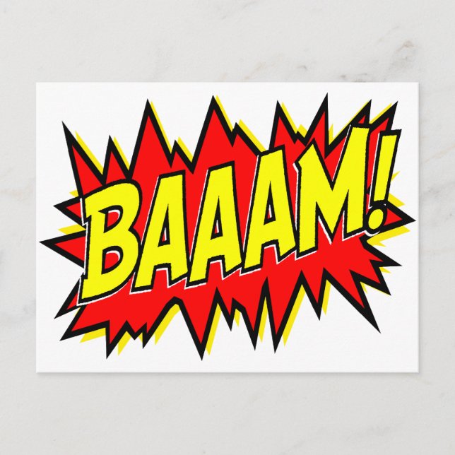 BAAAM! POSTCARD (Front)
