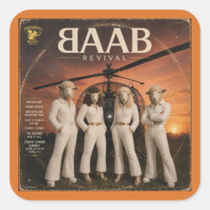 BAAB: a Parody Square Sticker