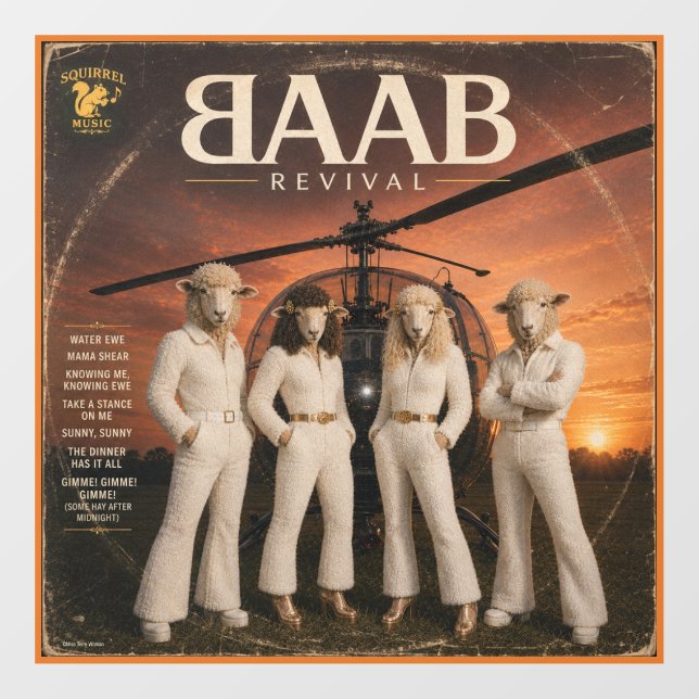 BAAB Album: a Parody (Sheet)