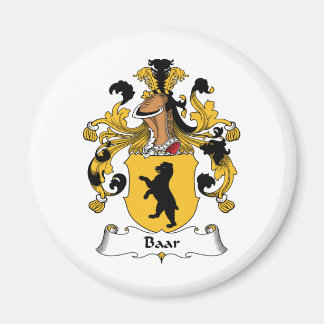 Baar Family Crest Magnet