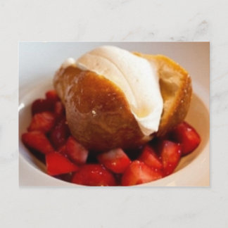 Baba au Rhum Recipe Postcard