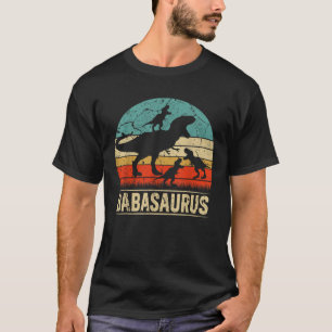 Baba Dinosaur T Rex Babasaurus 3 kids Family Match T-Shirt