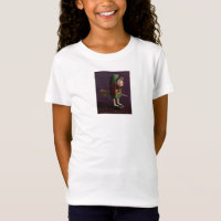 Baba Jaga Polish Witch Kids T-Shirt Front and Back