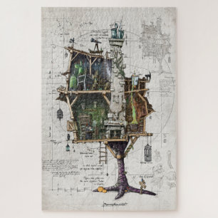 Baba Yaga’s Chicken-Legged Hut Jigsaw Puzzle