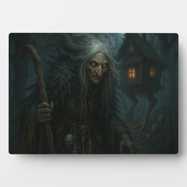  Baba Yaga's Enchanted Forest  Plaque (Front)