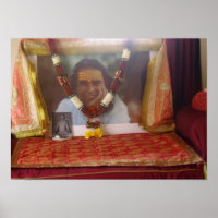 Babaji at Haidakhandi Ashram Poster