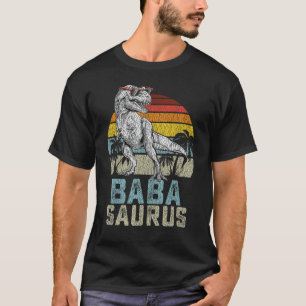 Babasaurus Rex Dinosaur Baba Saurus Family Matchin T-Shirt