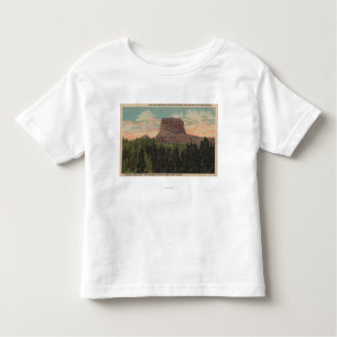 Babb, MT - View of Big Chief Mountain from Hwy Toddler T-Shirt
