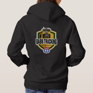 Babb Trucking Hoodie Design