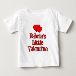 Babcia's Little Valentine Baby T-Shirt
