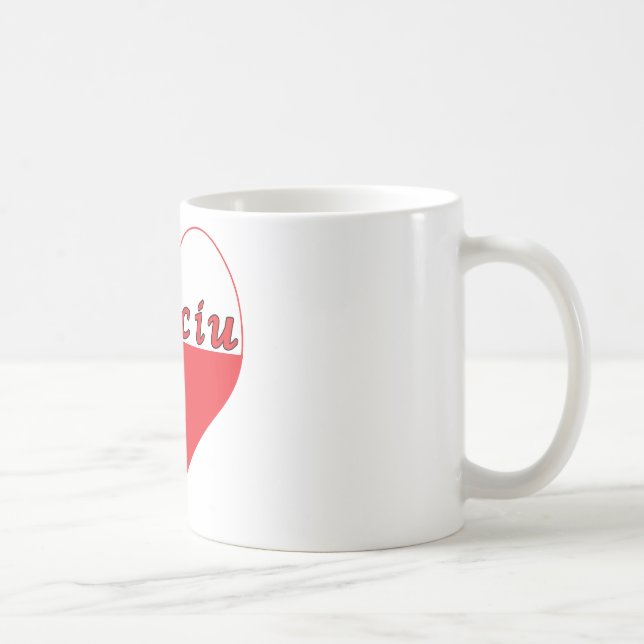 Babciu Polish Heart Coffee Mug (Right)