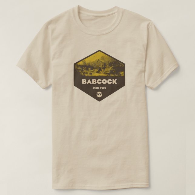 Babcock State Park West Virginia T-Shirt (Design Front)