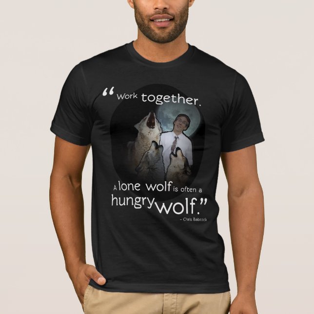 Babcock Wolf Moon T-Shirt (Front)
