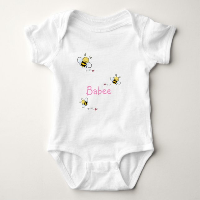 babee baby bodysuit (Front)