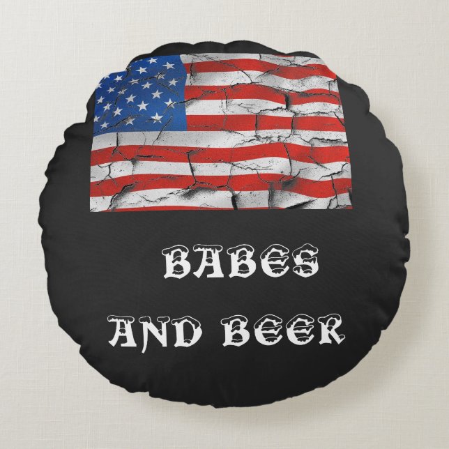 Babes Round Cushion (Front)