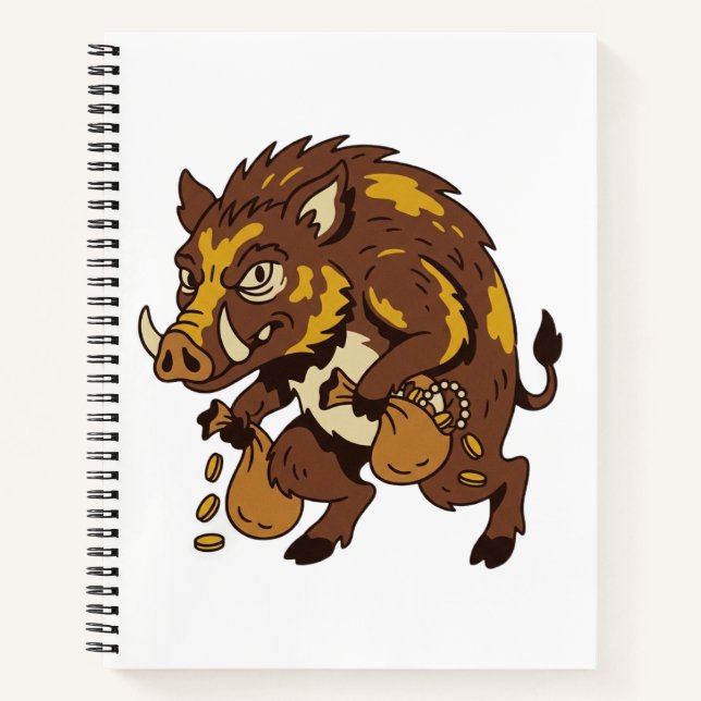 Babi Ngepet Notebook (Front)