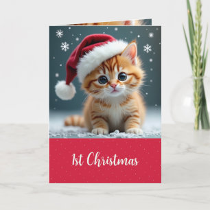 Babies 1st Christmas Card