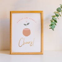 Babies Are Bubbly | Cheers! Baby Shower Sign