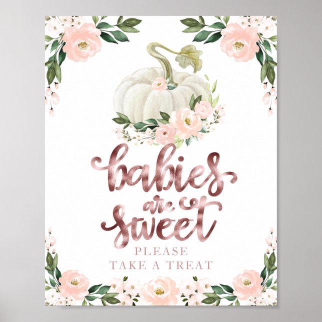 Babies are Sweet Please Take a Treat Sign (Front)