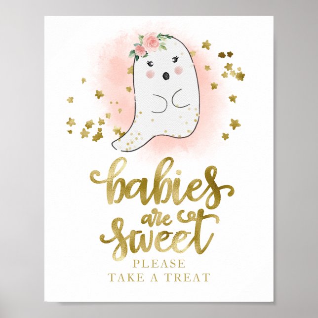 Babies are Sweet Please Take a Treat Sign (Front)