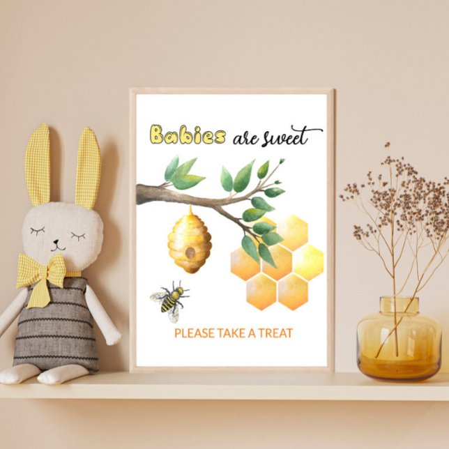Babies are sweet take a treat poster (Creator Uploaded)