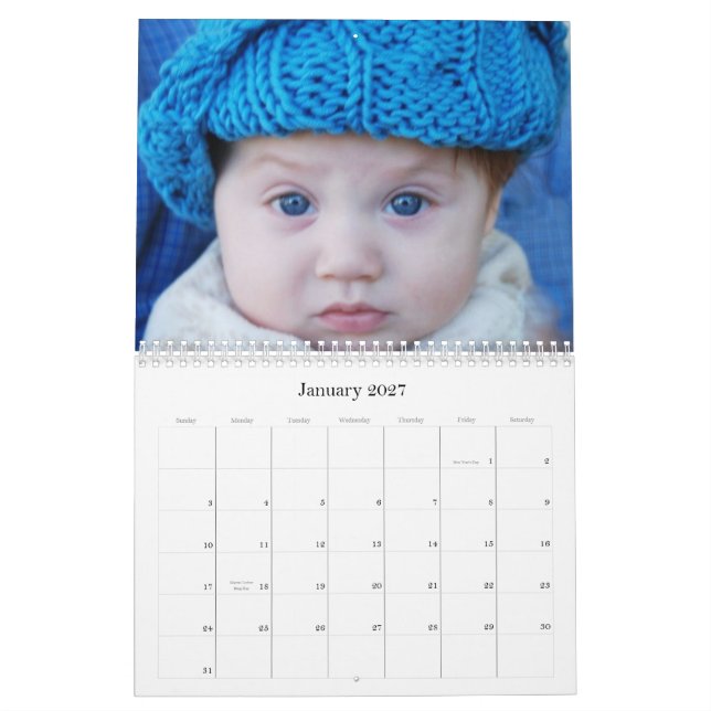 Babies Calendar 2012 (Jan 2027)
