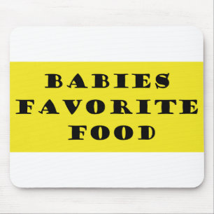 Babies favourite food mouse pad