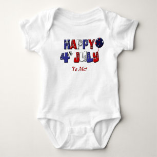 Babies first 4th of July Independenece day Baby Bodysuit