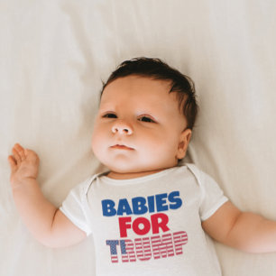 BABIES FOR TRUMP ONE PIECE JUMPER BABY BODYSUIT