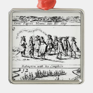 Babington and his Accomplices Metal Tree Decoration