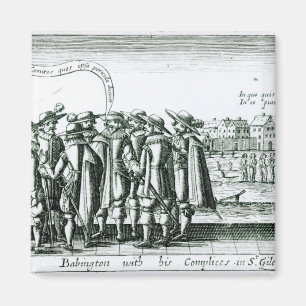 Babington with his Complices in St. Giles Magnet