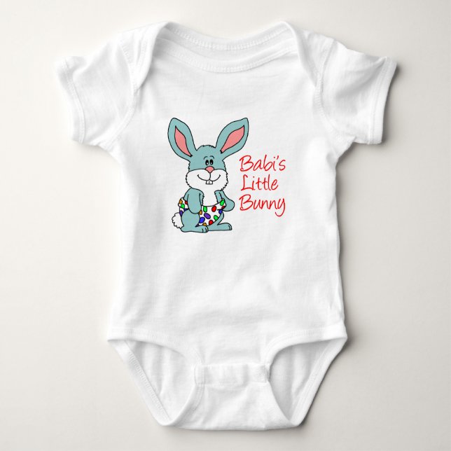 Babi's Little Bunny Baby Bodysuit (Front)