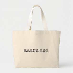 Babka Bag Natural Jumbo Tote
