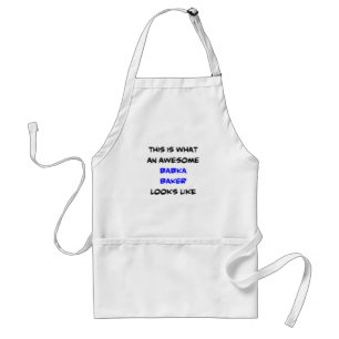 babka baker, awesome standard apron