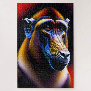 Baboon 1014 piece Jigsaw Puzzle