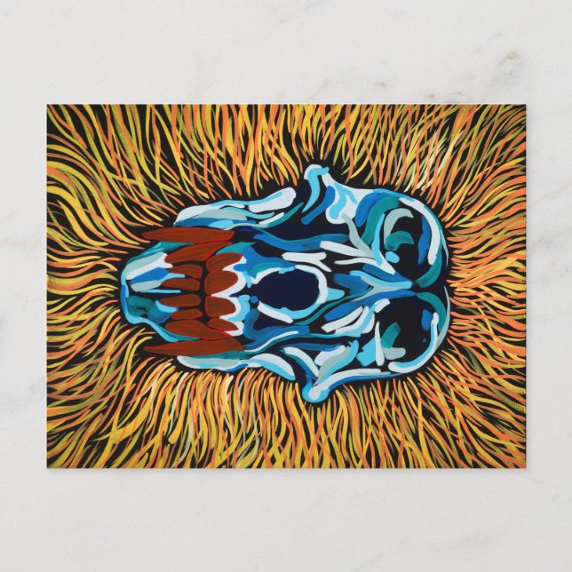 Baboon Lion Postcard (Front)