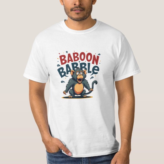 Baboon Lovers Gift Idea T-Shirt (Front)