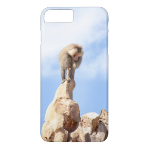 Baboon monkey on top of a mountain Case-Mate iPhone case