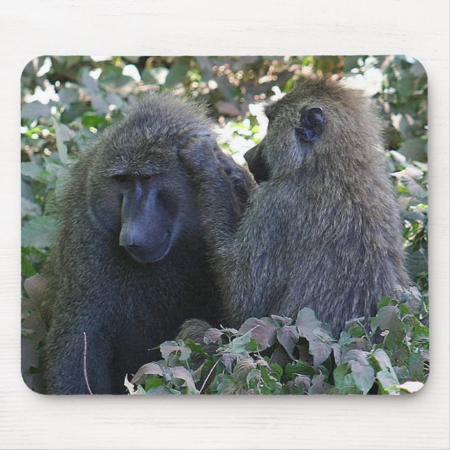 Baboon Mouse Pad (Front)