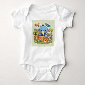 Babu Bliss: Adorable and Comfortable Baby Body Baby Bodysuit