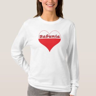 Babunia Polish Heart T-Shirt