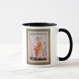 Babur Reading, Mughal Mug