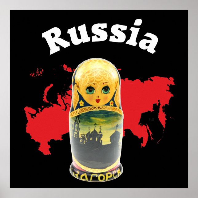 Babuschka Matrjoschka Matryoshka Poster (Front)